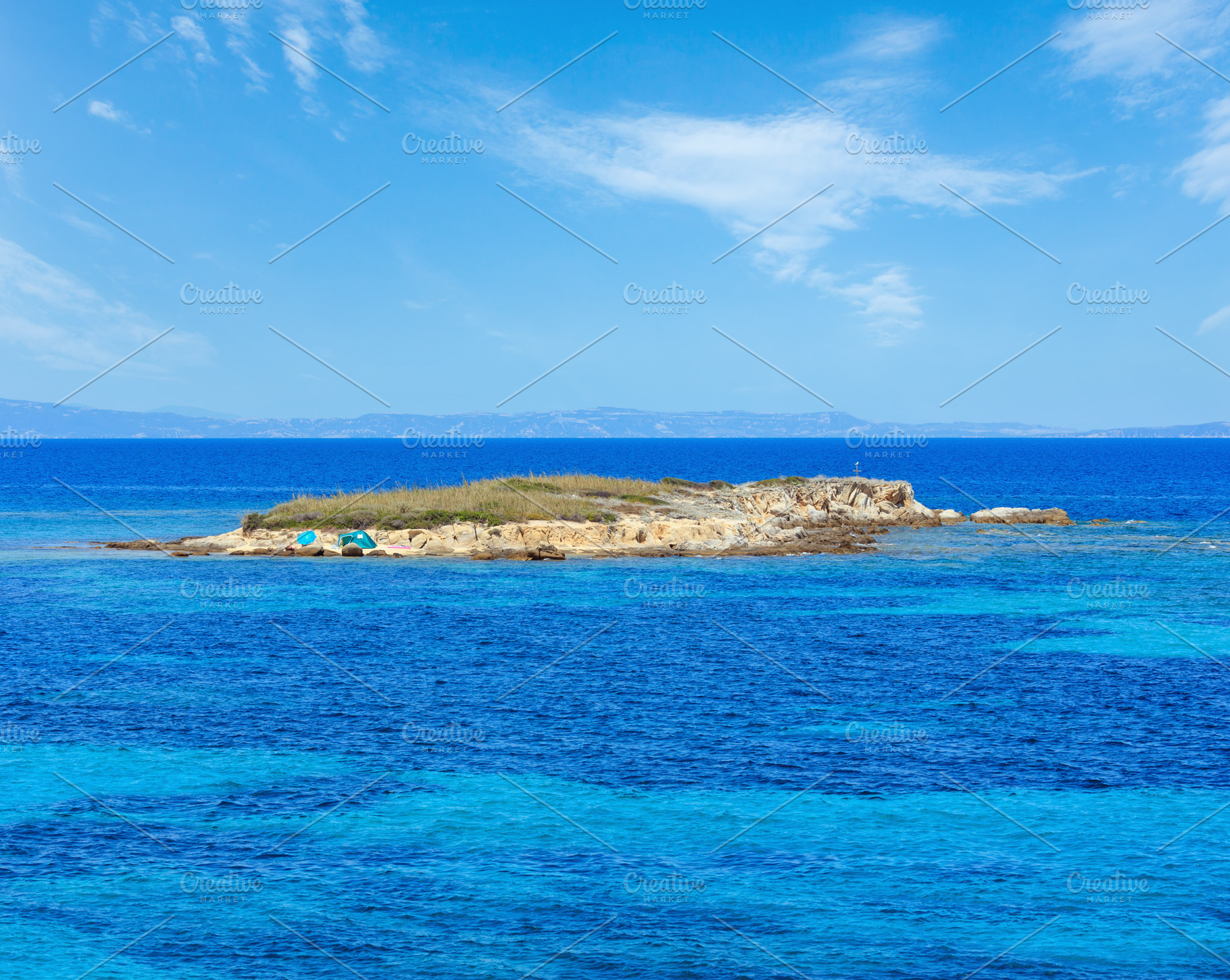 Aegean sea coast (Chalkidiki, Greece)., a Nature Photo by YuriyB