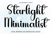 Starlight Minimalist, a Handwritten Font by InermediaSTUDIO (Thumbnail 1 of 8)