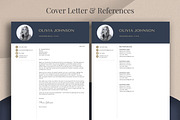 Resume Template CV with Cover Letter, a Resume Template by Klamp Studio (Thumbnail 6 of 11)