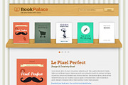 Book Palace Website, a Landing Page Template by Sargatal (Thumbnail 1 of 5)