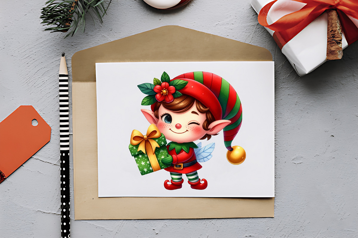 Christmas Characters Png, an Illustration by RobertsArt (Photo 7 of 7)
