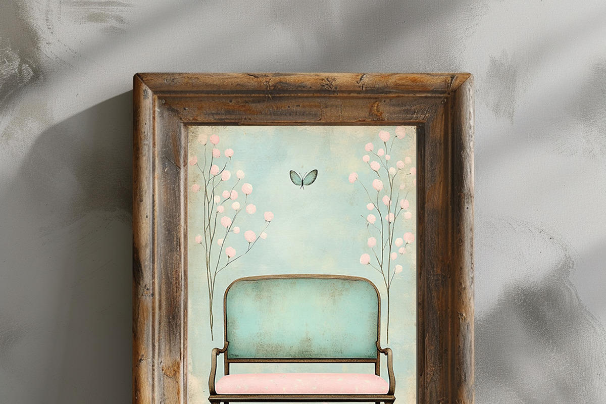 Pastel Spring Digital Papers Bundle, an Object Illustration by Fusion Dream (Photo 5 of 10)