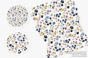 wildflower seamless pattern bundle, a Pattern Graphic by Patishop Art (Thumbnail 10 of 15)