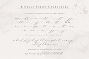 Giselle Script, a Script Font by Calamar Studio (Thumbnail 16 of 19)