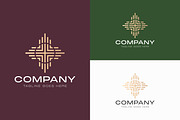 Elegant Geometric Gold Logo, a Branding & Logo Template by Signatoro (Thumbnail 1 of 4)