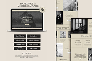 Photography Squarespace Website