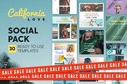 SALE 2in1 California Love Edition, a Social Media Template by The Wedding Shop (Thumbnail 8 of 14)
