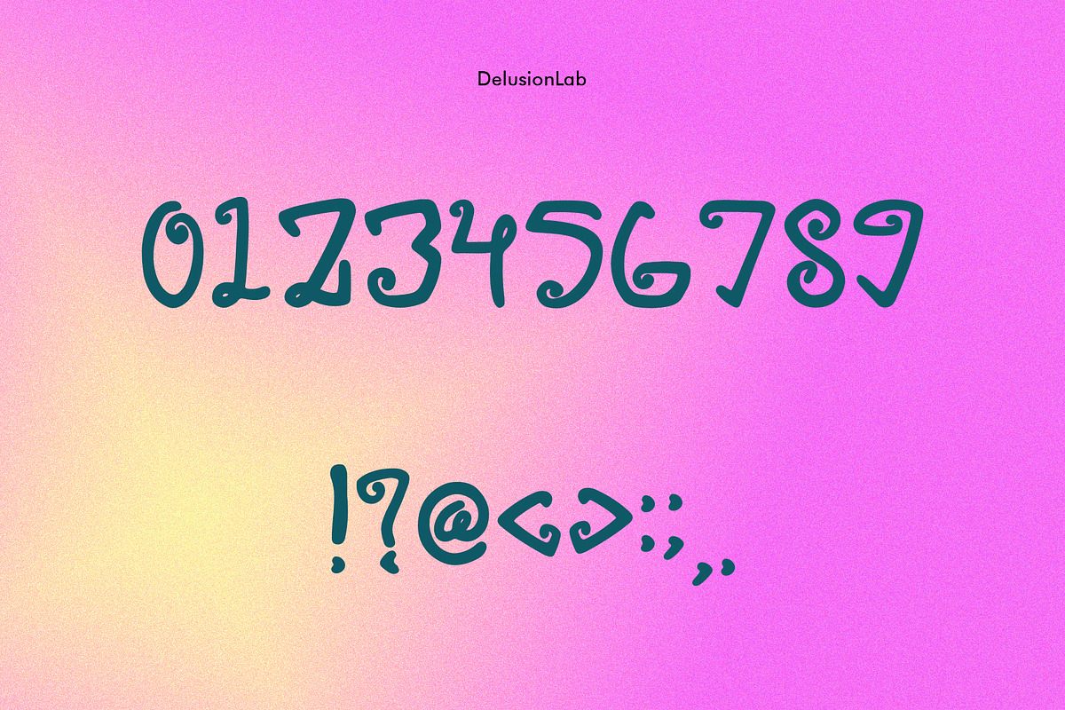 Thailook Style Font, a Handwritten Font by DelusionLab (Photo 4 of 6)