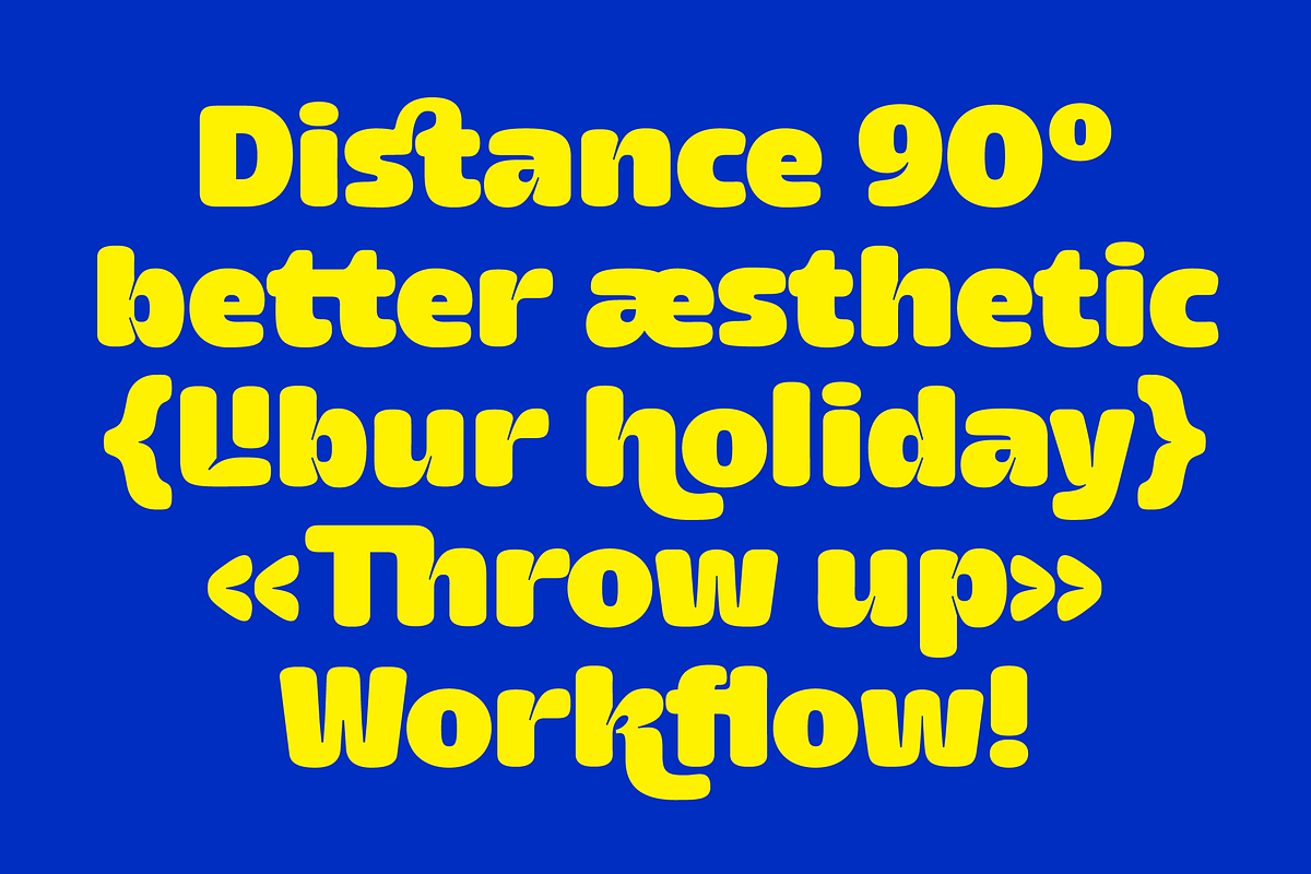Rantaro Grotesk - Bold Font, a Sans Serif Font by limitype (Photo 9 of 13)