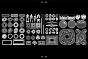 3D RETRO FUTURISTIC GRAPHIC, an Object Graphic by BonkiStudio (Thumbnail 8 of 11)