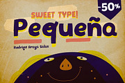 Pequena, a Handwritten Font by Rodrigo Typo (Thumbnail 1 of 6)