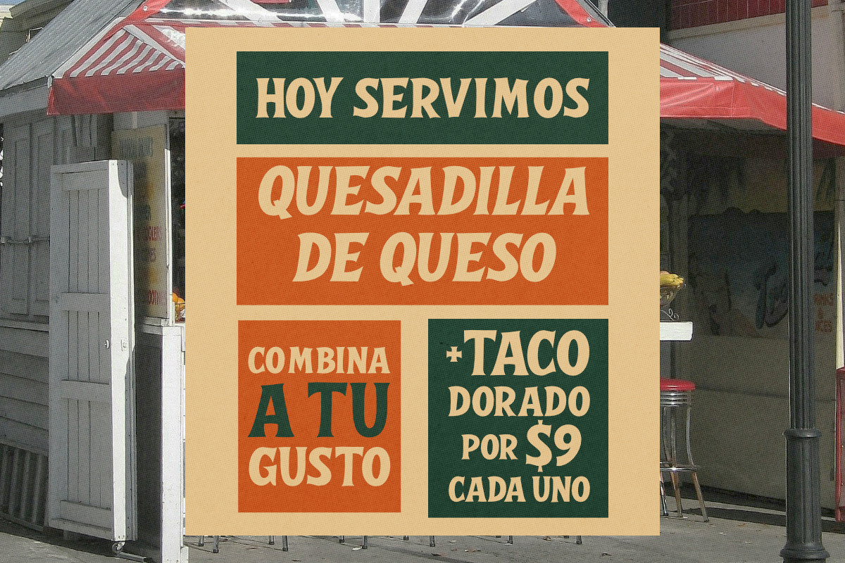 Fuego Lindo, a Sans Serif Font by Rillatype (Photo 4 of 8)