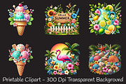 Spring clip art summer clipart, an Illustration by RobertsArt (Thumbnail 5 of 7)