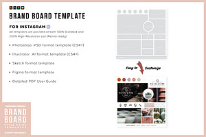 Brand Board Style Guide Templates