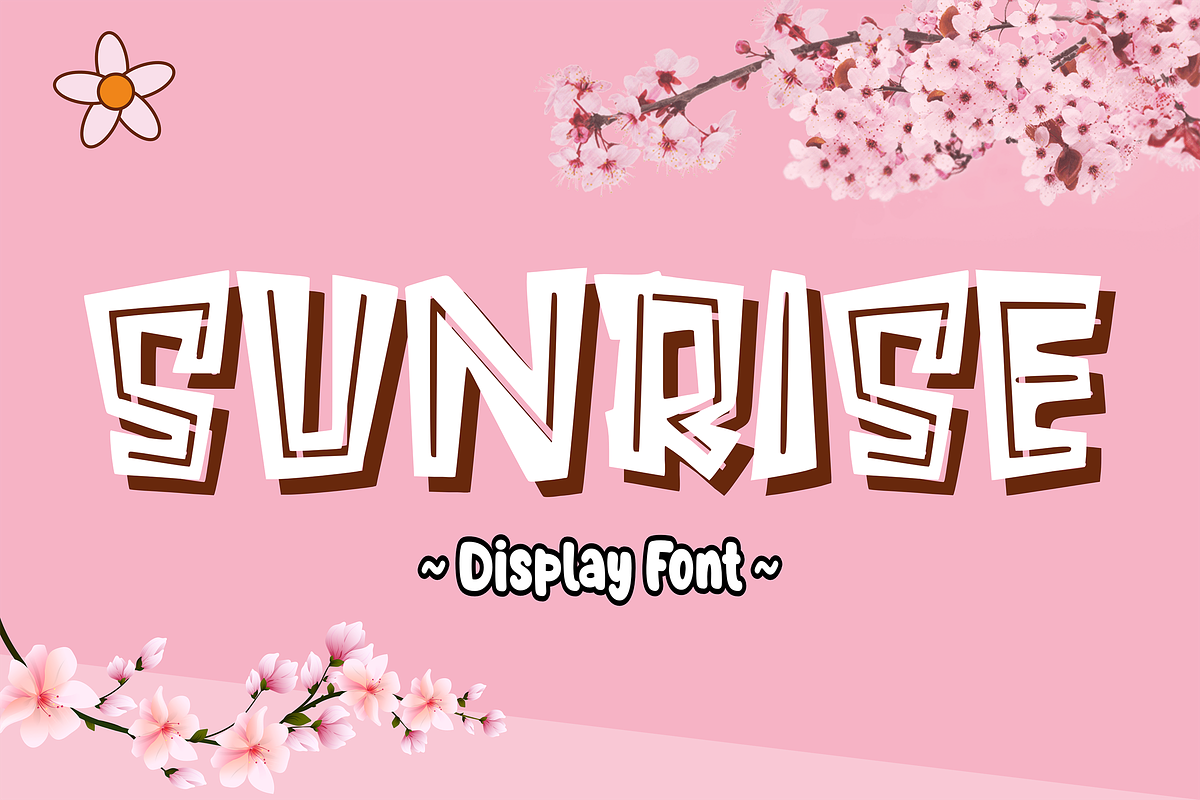 Sakura - Comic FOnt Types, a Font by KiddoGlyphs Studio (Photo 2 of 3)