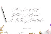 Malibu Script, a Script Font by Genesis Lab (Thumbnail 2 of 7)