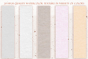 Crafty Delicate Watercolor Paper Set, a Texture Graphic by Liquid Amethyst Art (Thumbnail 6 of 7)