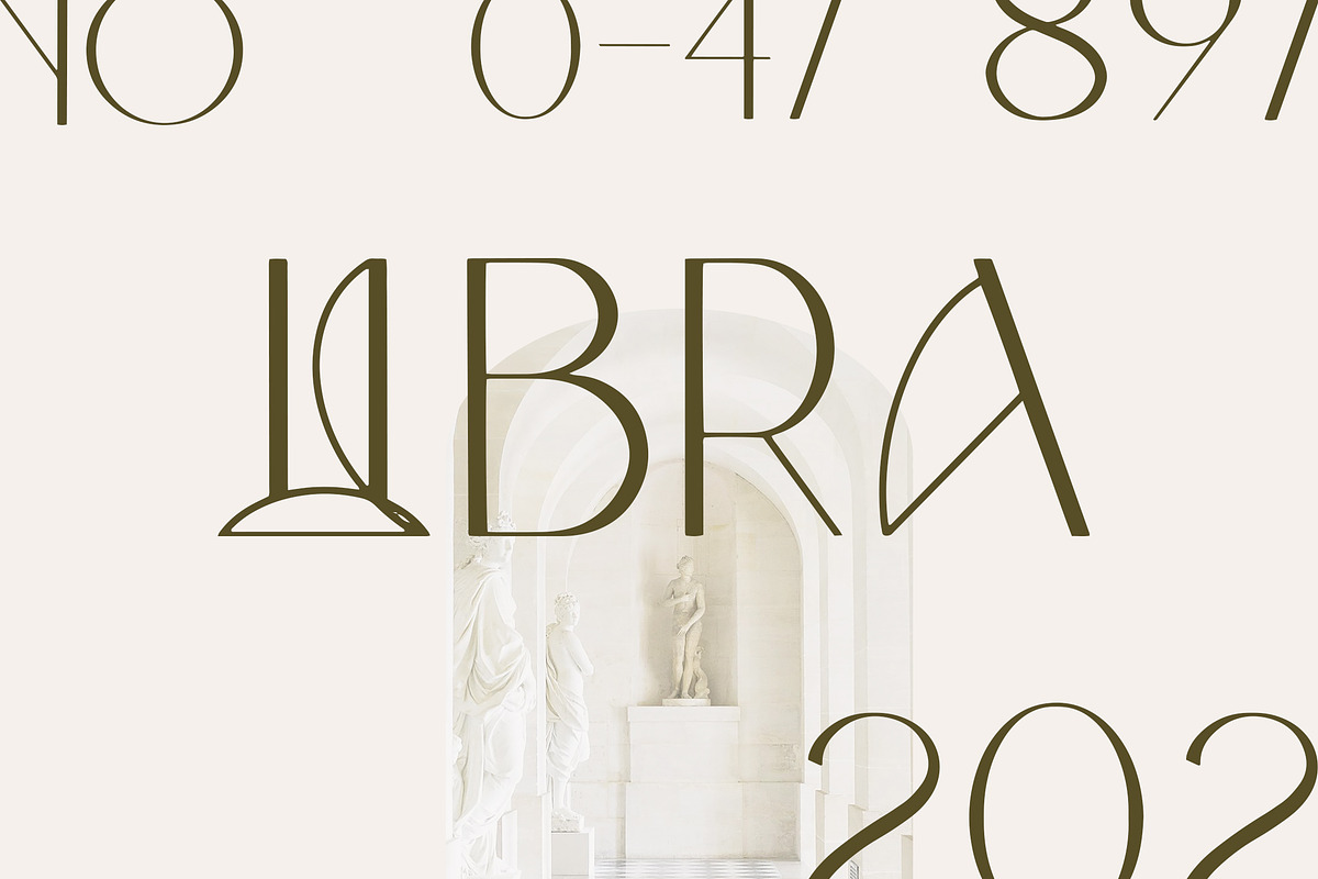 Avantgardist Modern Ligature Font, a Sans Serif Font by Laras Wonderland (Photo 7 of 18)