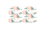 Crane birds with natural elements, a Pattern Graphic by marukopum (Thumbnail 11 of 15)