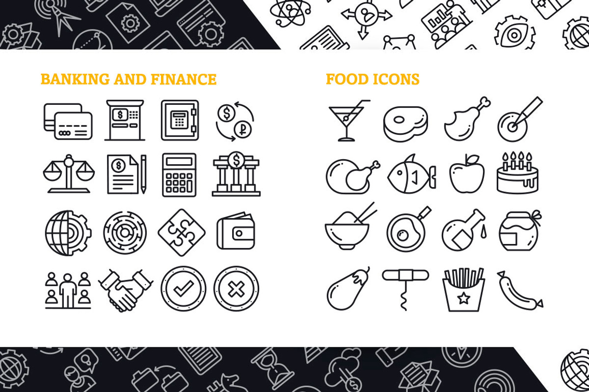 Collection Lines Icons (430+), an Outline Icon by ToozDesign (Photo 8 of 18)