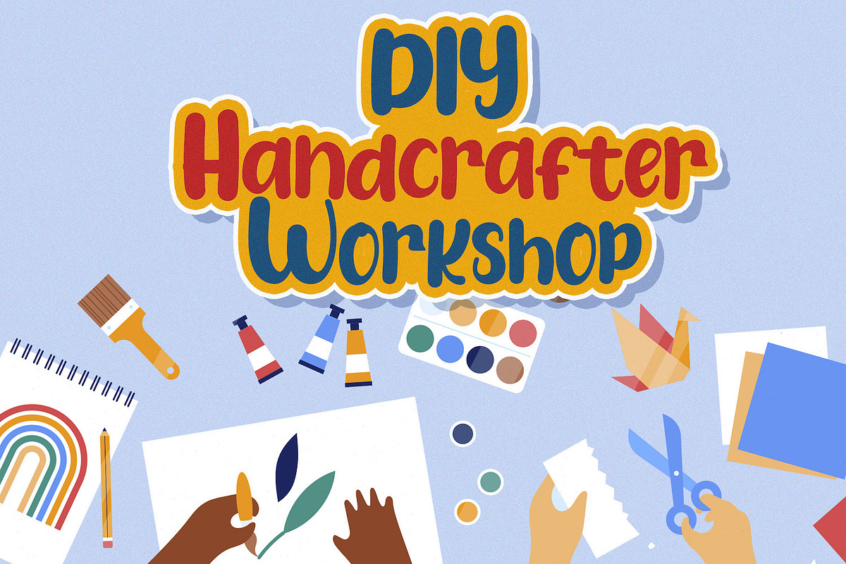 Sandy Kids - Playful Display Font, a Handwritten Font by StringLabs (Photo 8 of 10)
