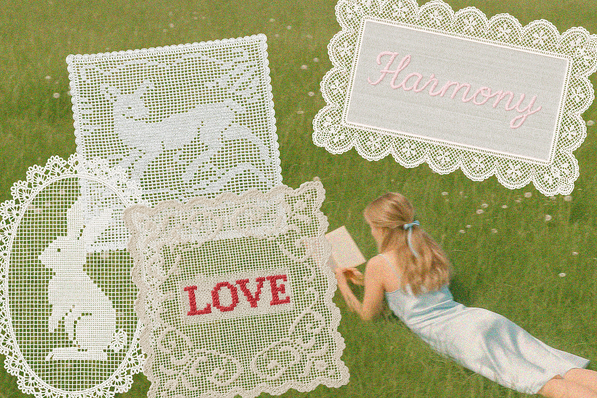 Lace Cottagecore Collection, an Object Graphic by Lidberia (Photo 4 of 10)