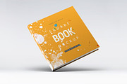 Square Book Mock-Up, a Books & Magazine Mockup by Se٧enStudio (Thumbnail 3 of 9)