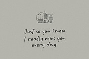 The Moment | Modern Handwriting Font, a Handwritten Font by Burhan Afif (Thumbnail 2 of 10)