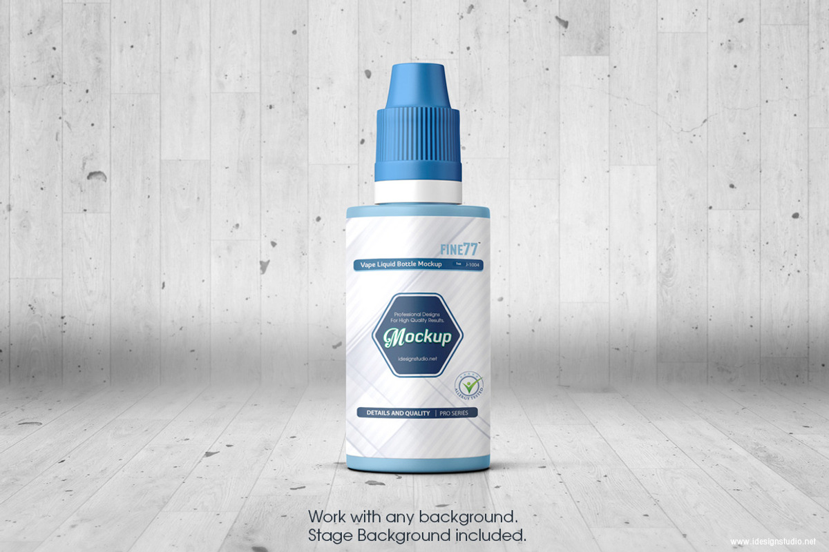Vape Liquid Bottle Mockup, a Packaging Mockup by idesignstudio (Photo 6 of 6)