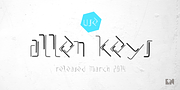 Allen Keys, a Font by Letters & Numbers (Thumbnail 2 of 5)