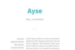 Ayse - Clean Tumblr Theme