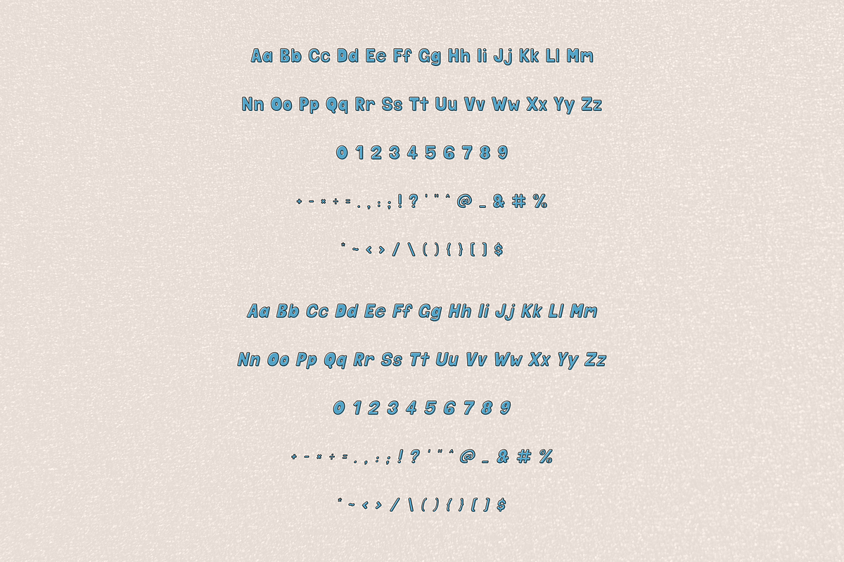 Retro rounded font - Mallow Soda, a Handwritten Font by ZoloDesignHub (Photo 5 of 9)