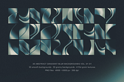 Gradient Blur Backgrounds 01-01 Blue, a Background Graphic by DESIGN BY nube (Thumbnail 2 of 10)