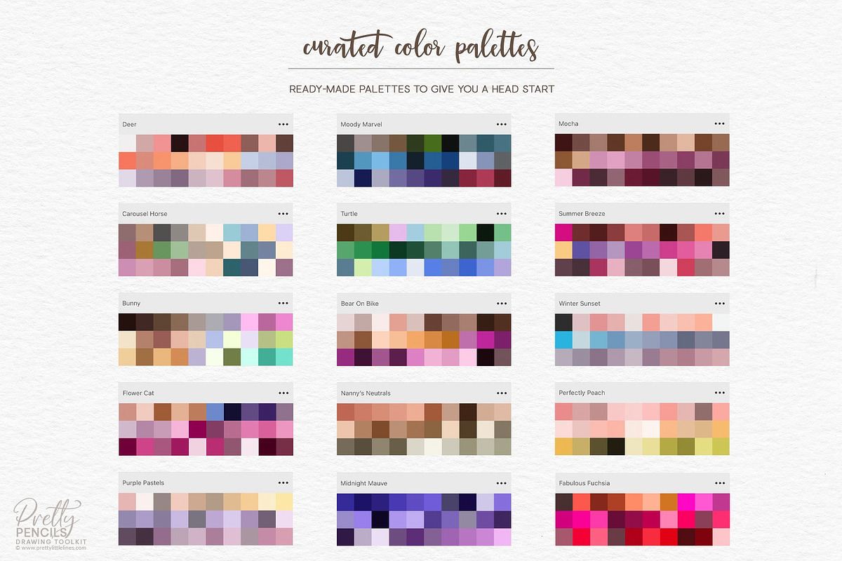 Drawing & Sketching Toolkit, a Brush Add-On by Pretty Little Lines (Photo 16 of 19)