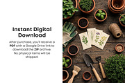 Gardening Stock Photo, a Person Photo by Selenique Studio (Thumbnail 4 of 12)