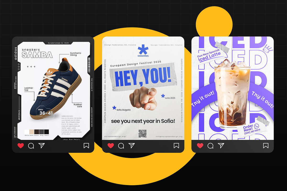 Social Media Templates (Psd+Canva), a Social Media Template by Nina Shaw (Photo 5 of 11)