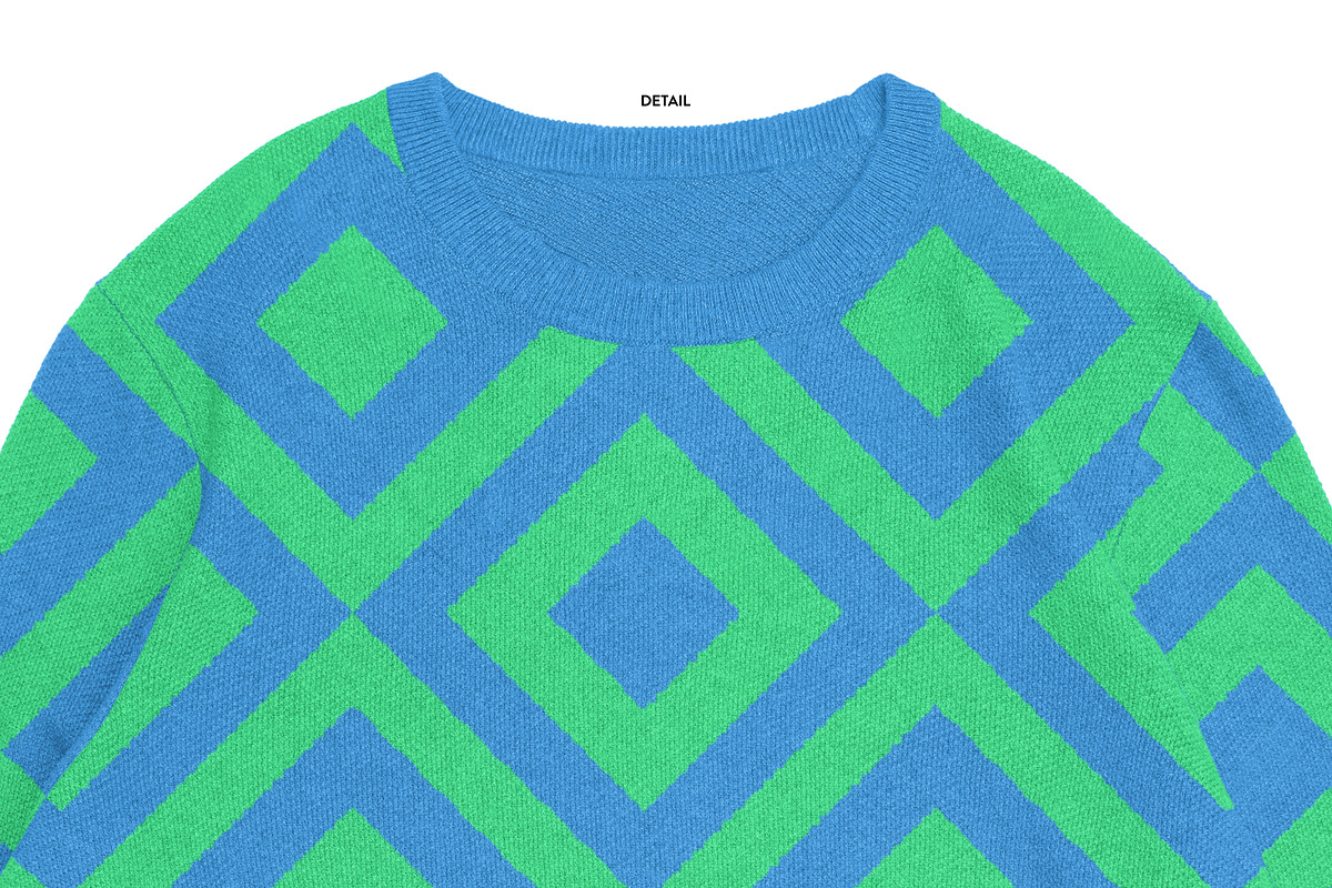 Realistic Knitted Sweater Mockup, a Hoody Mockup by Uncentrifuged Pressure (Photo 8 of 10)