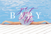 Bertholina Script, a Script Font by JamalCreativeStudio (Thumbnail 9 of 10)