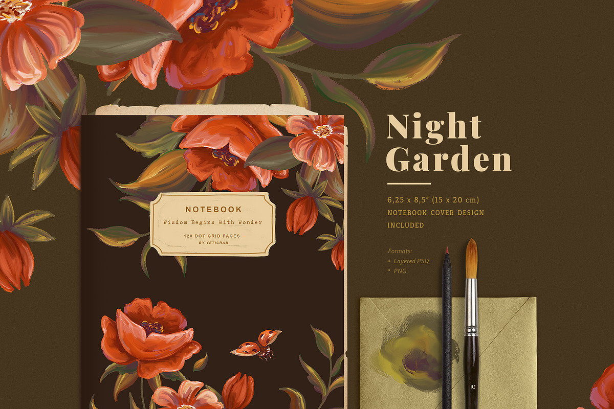 Vintage Tins & Flowers Graphic Set, a Texture Illustration by Yeticrab (Photo 7 of 12)