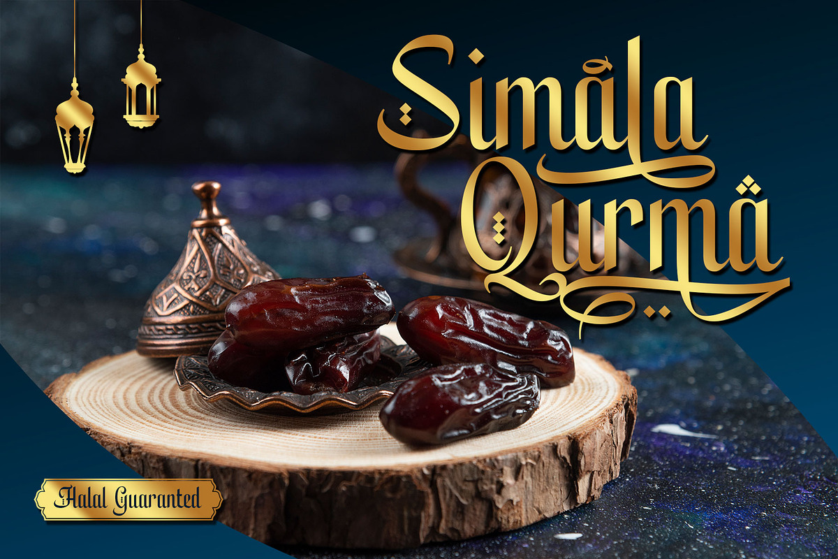 Yulltan Ramadan Typeface, a Sans Serif Font by alit design (Photo 12 of 19)