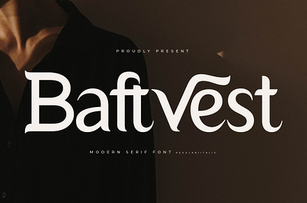 Baftvest Modern Serif Font