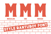Rantuboy, a Slab Serif Font by Nian Keun Studio (Thumbnail 7 of 10)