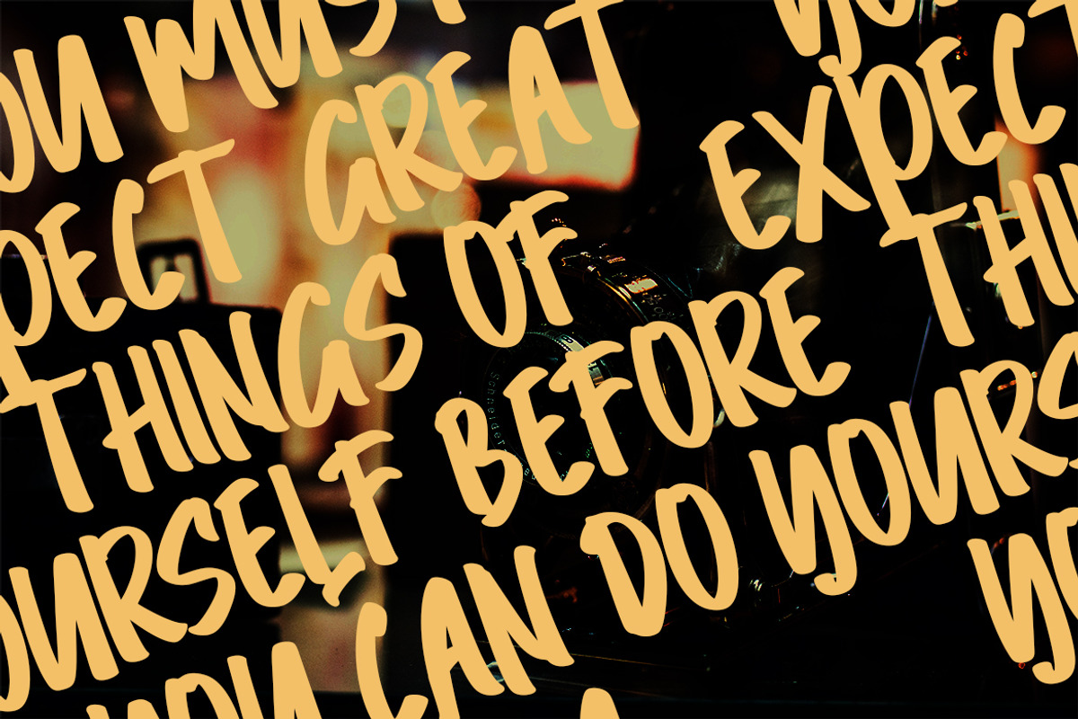 Raymen - Modern Handwritten, a Script Font by skiiller studio (Photo 5 of 8)