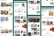 Website Template React for Furniture, a React Template by Minialis (Thumbnail 7 of 8)