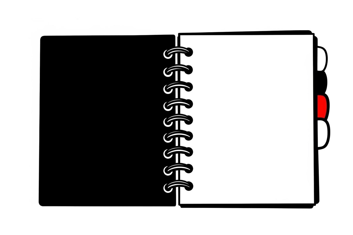 Spiral notebook school silhouette, a Graphic by musafir_fashion (Photo 9 of 10)