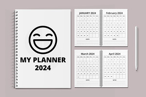 My Planner 2024 Design Template