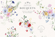 Wildflower Forest Floral Flower Set, a Decorative Illustration by Veris Studio (Thumbnail 5 of 19)