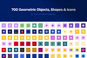 700 Objects, Shapes, Icons, Patterns, a Pattern Graphic by Artec Maison (Thumbnail 9 of 9)