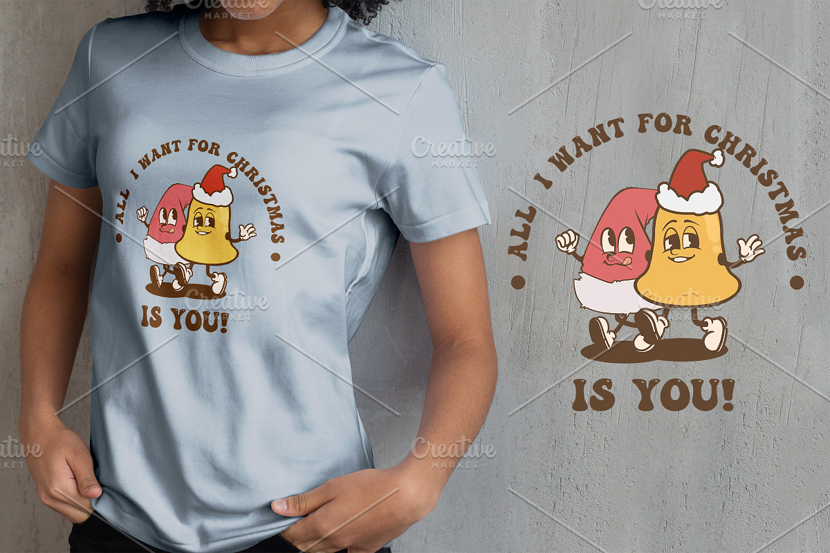 Christmas Santa Hat Mix Cartoon, an Illustration by vectstudio (Photo 5 of 5)