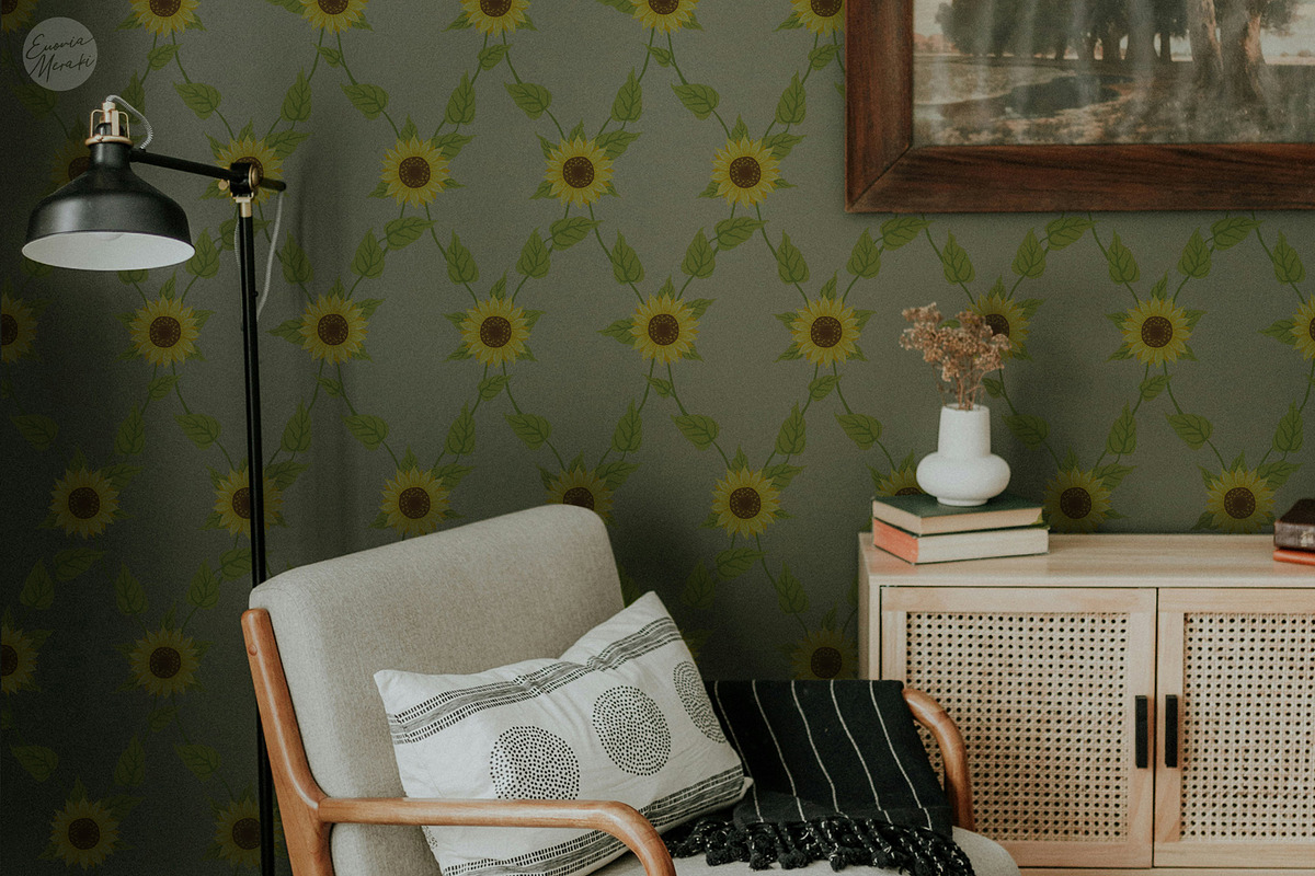 Cottagecore Pattern 20 Flower Vine, a Pattern Graphic by Euonia Meraki (Photo 20 of 21)